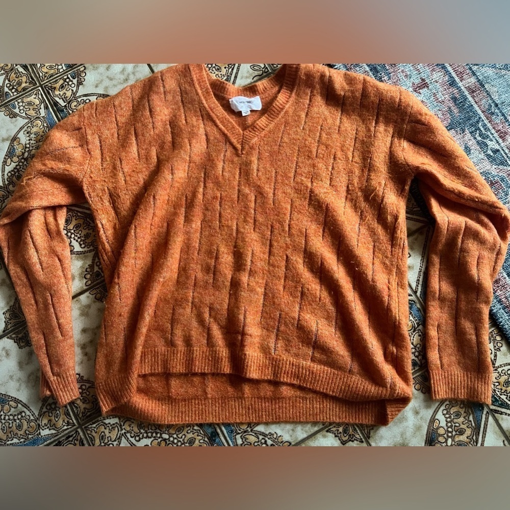 Sita murt wool mix sweater v neck size 44 or large Ssense revolve knitwear knit
